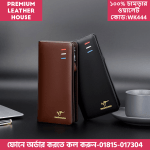 #02: WK444-Black| Wallet Men England Style Pu Leather Wallet Leisure Purse Style New Male Cluth Wallets Long Coin Purse Card Holders - Image 2