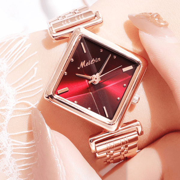 MEIBIN 1278 Red | Women Wrist Quartz Watches Watch Quartz Watches Women Ladies